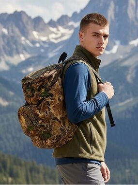 Stearns Mad Dog Gear Camouflage Hunting Backpack Daypack Realtree/Mossy Oak